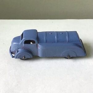 Vintage Tootsie Toy Gas Truck Fuel Oil Tanker Diecast Vehicle Refurbished